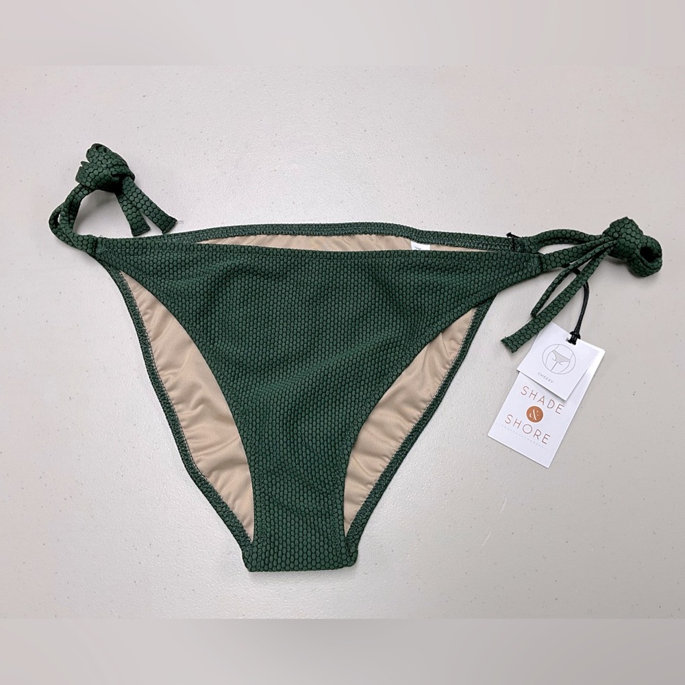 Shade & Shore Women's Green Bikini Bottom